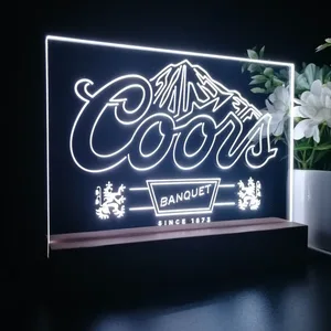Coors Banquet LED Desk Light