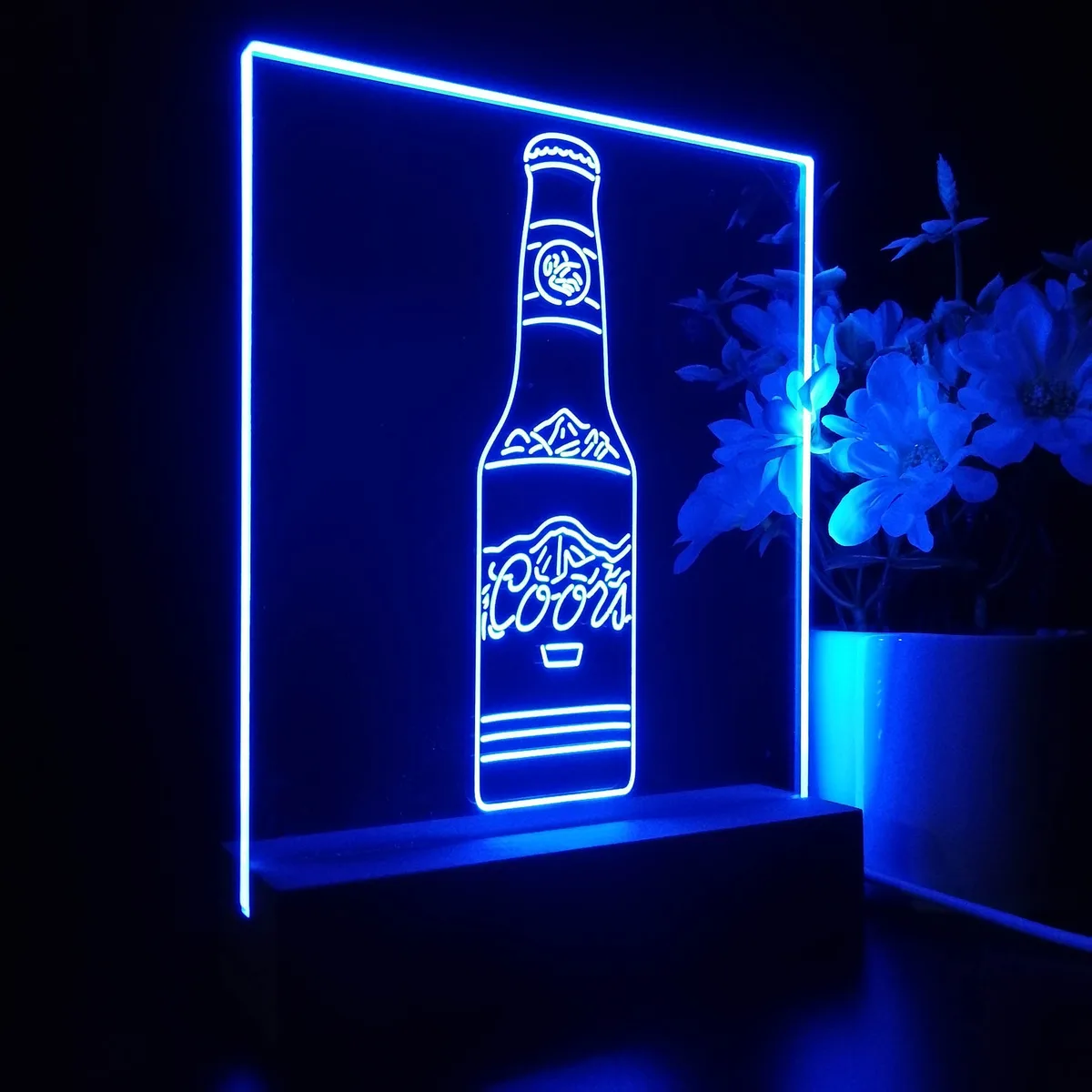 Coors Bottle LED Desk Light