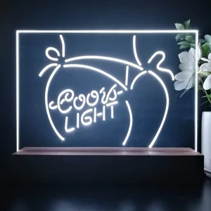 Coors Light Bikini Girl LED Desk Light
