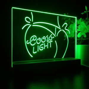 Coors Light Bikini Girl LED Desk Light