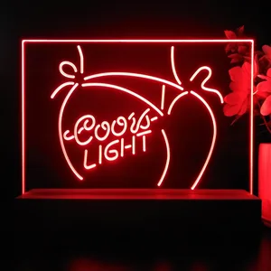 Coors Light Bikini Girl LED Desk Light