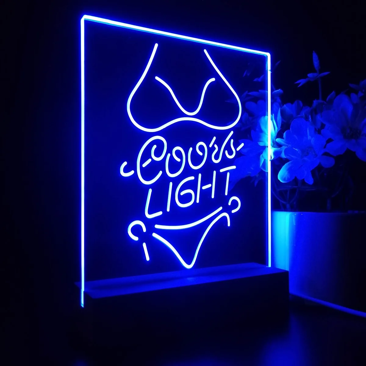 Coors Light Bikini LED Desk Light