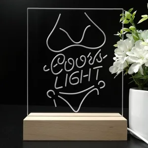Coors Light Bikini LED Desk Light