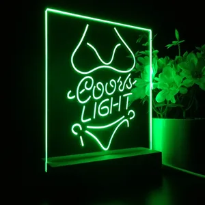 Coors Light Bikini LED Desk Light