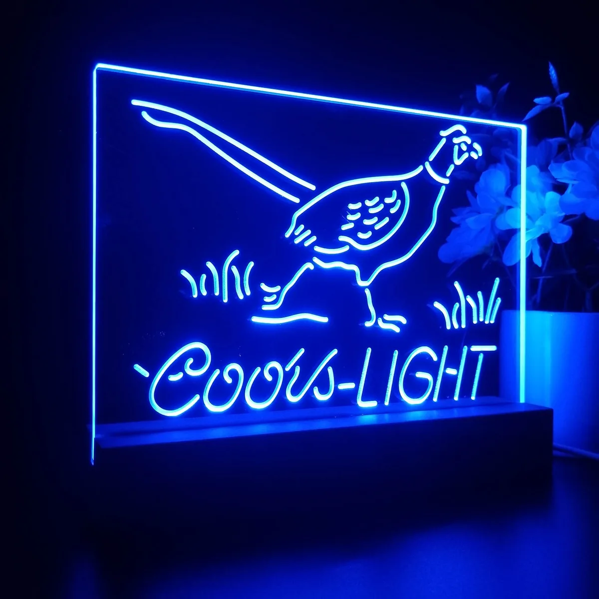 Coors Light Bird LED Desk Light