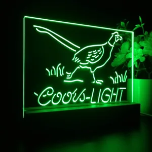 Coors Light Bird LED Desk Light