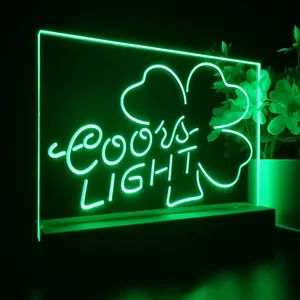 Coors Light Clover 2 LED Desk Light
