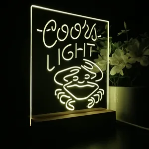 Coors Light Crabby LED Desk Light
