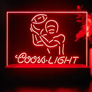 Coors Light Football LED Desk Light