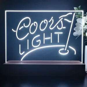 Coors Light Golf LED Desk Light