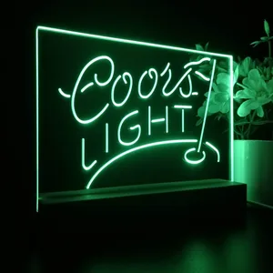 Coors Light Golf LED Desk Light