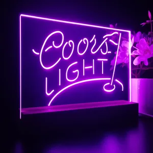 Coors Light Golf LED Desk Light