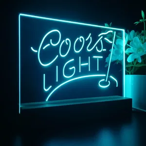 Coors Light Golf LED Desk Light