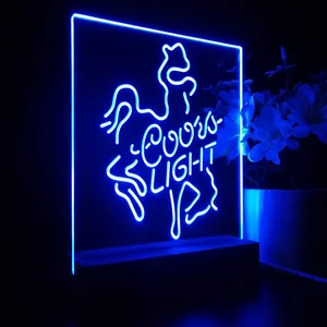 Coors Light Horse LED Desk Light