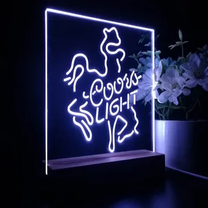 Coors Light Horse LED Desk Light
