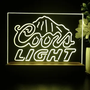 Coors Light LED Desk Light