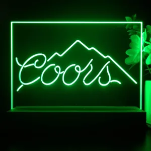 Coors Light Mountain 2 LED Desk Light