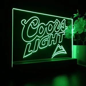 Coors Light Mountain 3 LED Desk Light