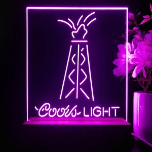 Coors Light Torch LED Desk Light