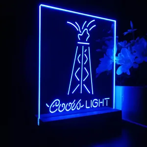 Coors Light Torch LED Desk Light
