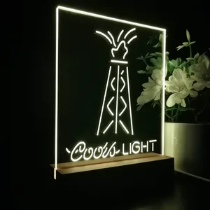 Coors Light Torch LED Desk Light