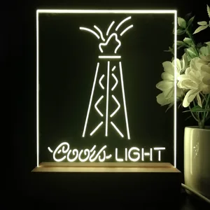Coors Light Torch LED Desk Light