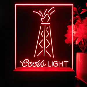 Coors Light Torch LED Desk Light