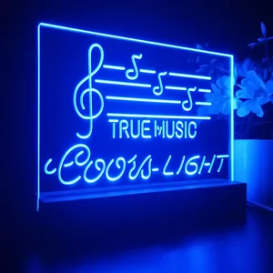 Coors Light True Music LED Desk Light
