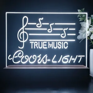 Coors Light True Music LED Desk Light