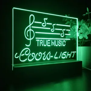 Coors Light True Music LED Desk Light