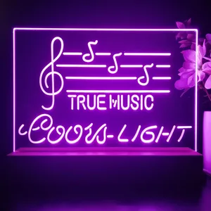 Coors Light True Music LED Desk Light