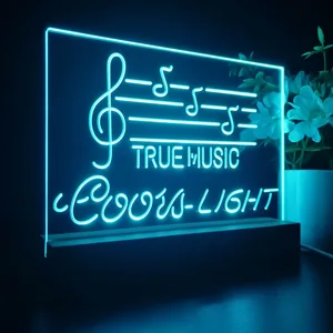 Coors Light True Music LED Desk Light