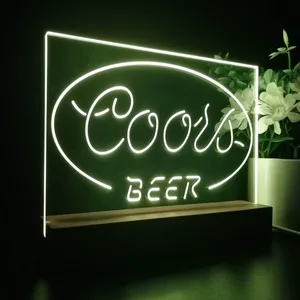 Coors Plain Logo LED Desk Light