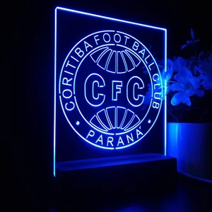 Coritiba Foot Ball Club Logo LED Desk Light