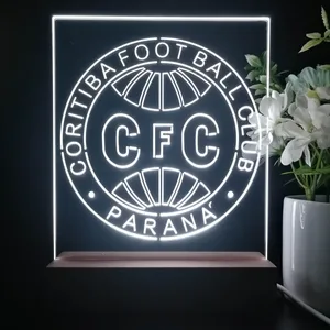 Coritiba Foot Ball Club Logo LED Desk Light