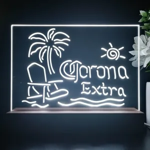 Corona Chair Palm Tree LED Desk Light