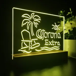 Corona Chair Palm Tree LED Desk Light