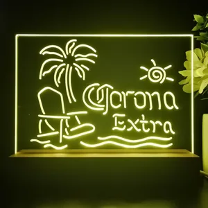 Corona Chair Palm Tree LED Desk Light