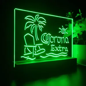 Corona Chair Palm Tree LED Desk Light