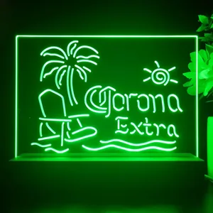 Corona Chair Palm Tree LED Desk Light