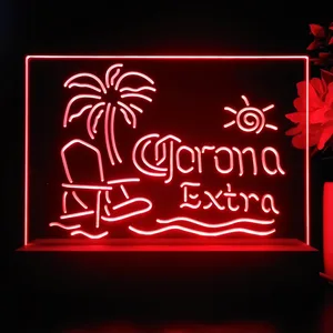 Corona Chair Palm Tree LED Desk Light