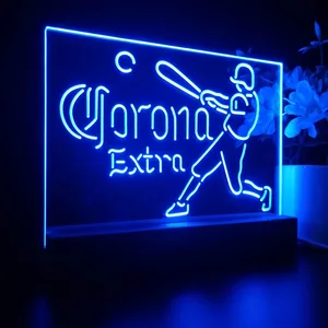 Corona Extra Baseball LED Desk Light