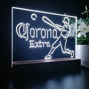 Corona Extra Baseball LED Desk Light