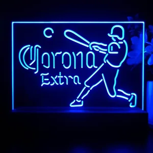 Corona Extra Baseball LED Desk Light