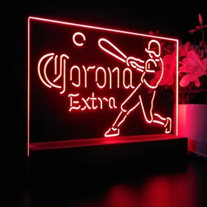 Corona Extra Baseball LED Desk Light