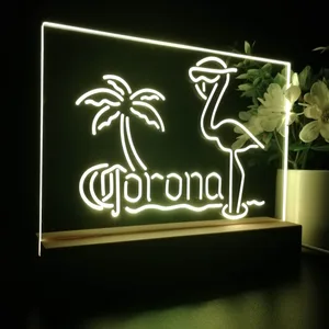 Corona Extra Flamingo LED Desk Light