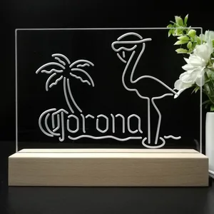 Corona Extra Flamingo LED Desk Light