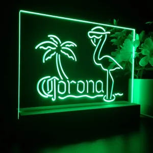 Corona Extra Flamingo LED Desk Light