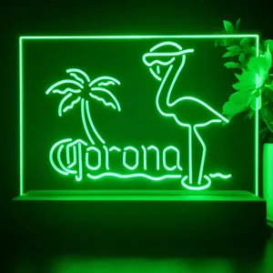 Corona Extra Flamingo LED Desk Light