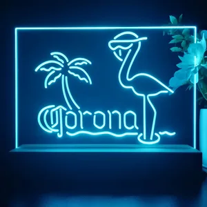 Corona Extra Flamingo LED Desk Light